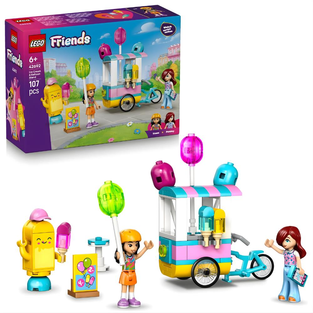 LEGO® Friends Dondurma ve Balon Standı 42692