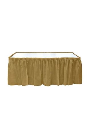Roll-Up Masa Eteği Plastik Gold