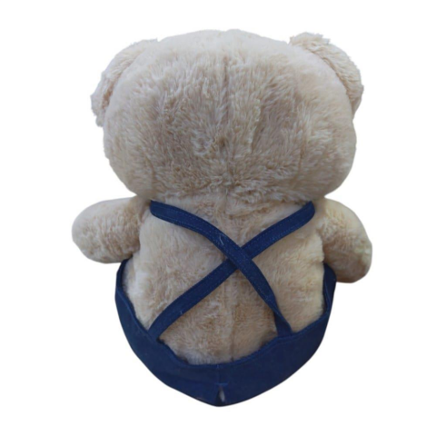 Peluş 50 Cm Tulum Giyen Ayı