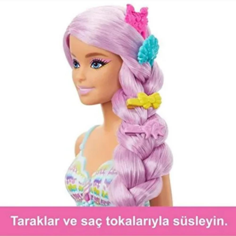 BarbieUzun Saçlı Muhteşem Deniz Kızı HRR00