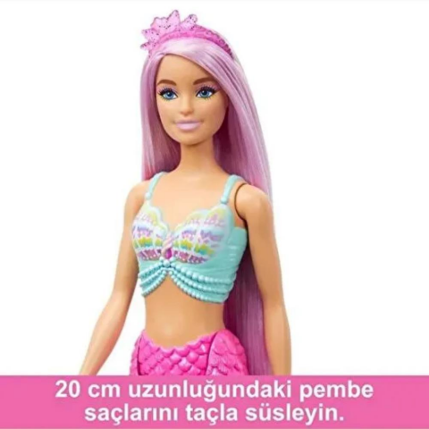 BarbieUzun Saçlı Muhteşem Deniz Kızı HRR00