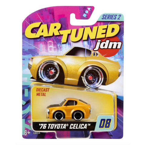 CarTuned JDM Seri 2 1976 Toyota Celica (Heçbek) - Sarı Araba