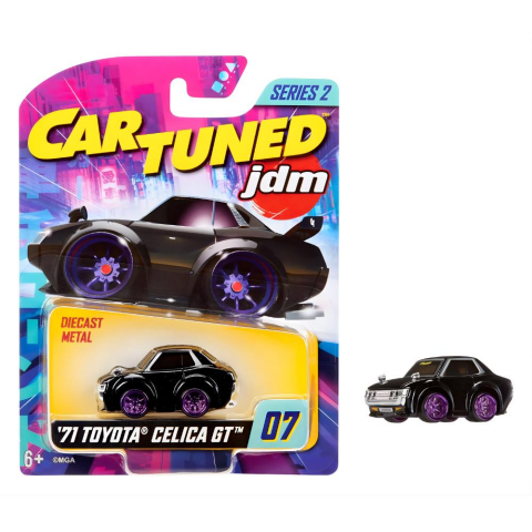 CarTuned JDM Seri 2 1971 Toyota Celica GT - Siyah Araba