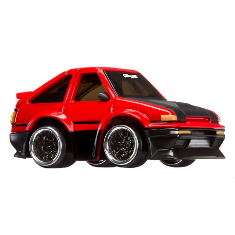 CarTuned JDM Seri 2 1985-87 Sprinter Trueno GT-Apex AE86 - Siyah Kırmızı Araba