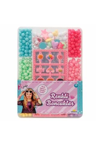 Pretty Pinky Renkli Boncuklar Seti