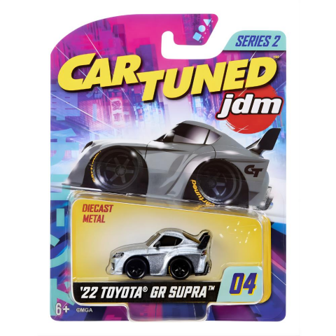 CarTuned JDM Seri 2 2022 Toyota GR Supra - Gri Araba