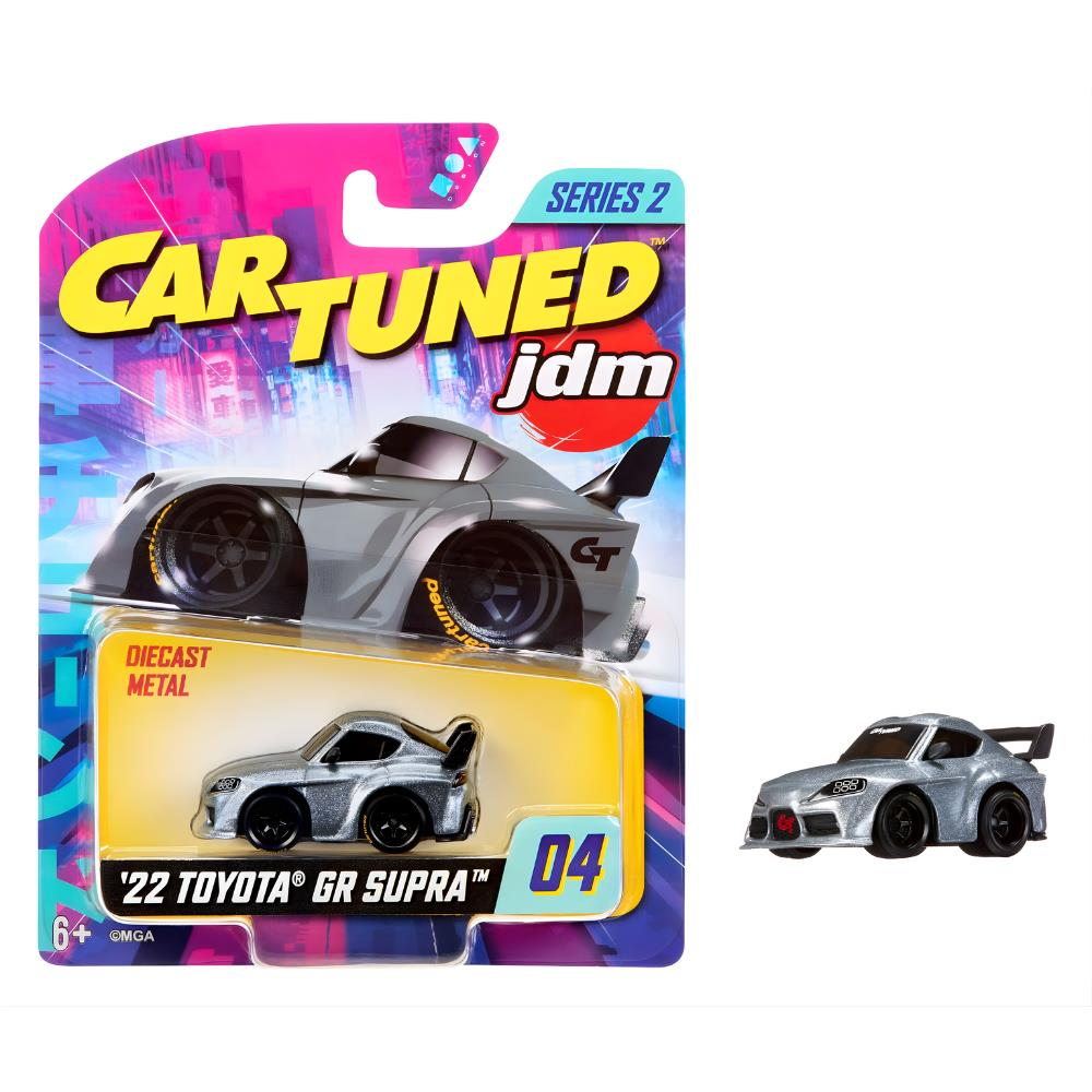 CarTuned JDM Seri 2 2022 Toyota GR Supra - Gri Araba