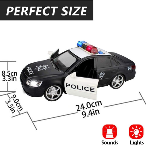 Pilli Sesli Polis Arabası