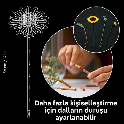 LEGO® Botanicals Ayçiçeği Buketi 11502
