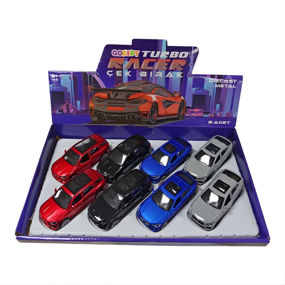 Diecast Metal Çek Bırak Araba Seri 5