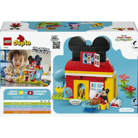 LEGO® DUPLO® │Disney Minnie, Pluto ve Mickey’nin Kulüp Evi 10465