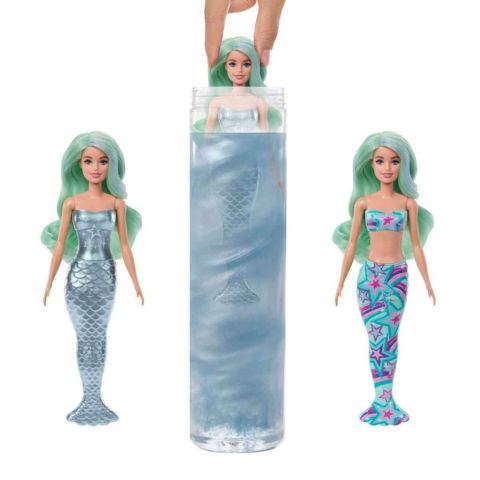 Barbie Color Reveal Renk Değiştiren Denizkızı Serisi Sürpriz Paket HRK12