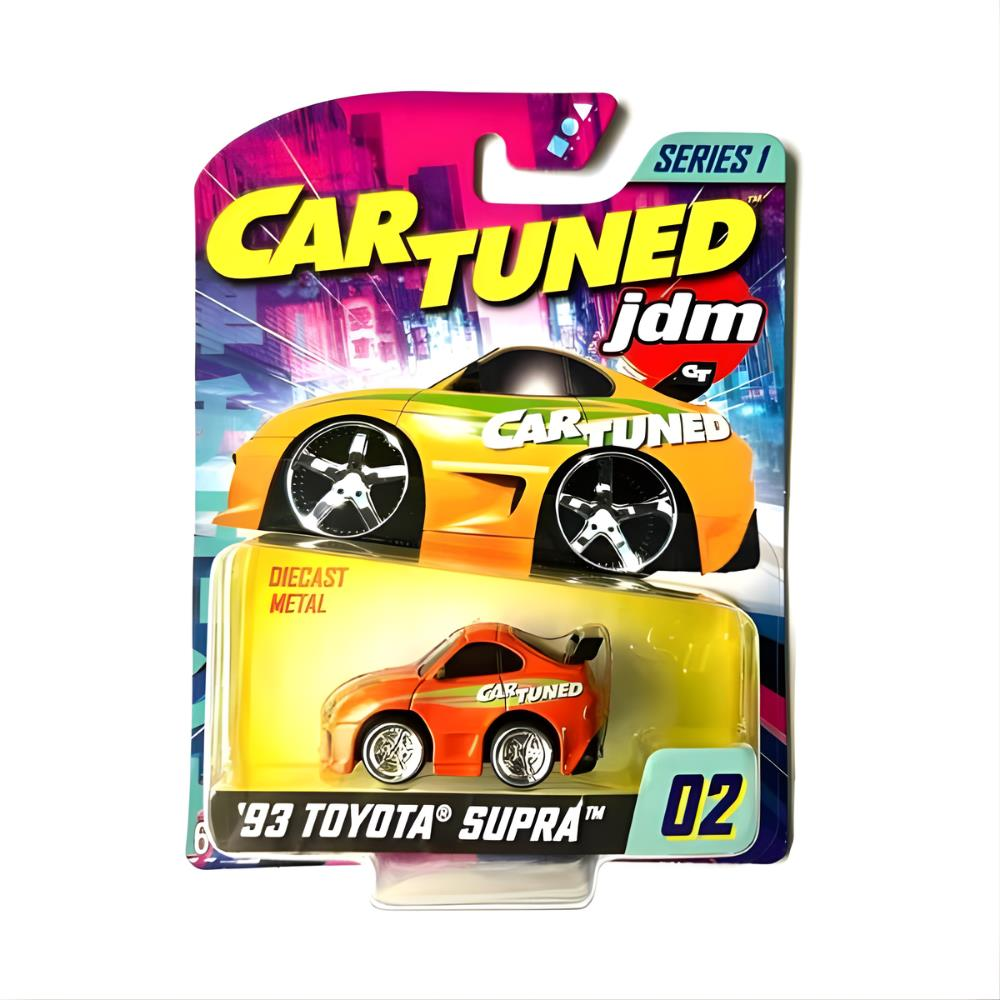 CarTuned JDM Seri 1 1993 Toyota Supra A90 - Turuncu Araba
