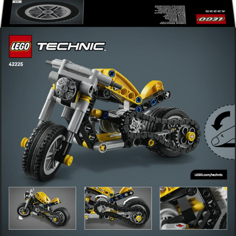 LEGO® Technic Sarı Motosiklet 42225