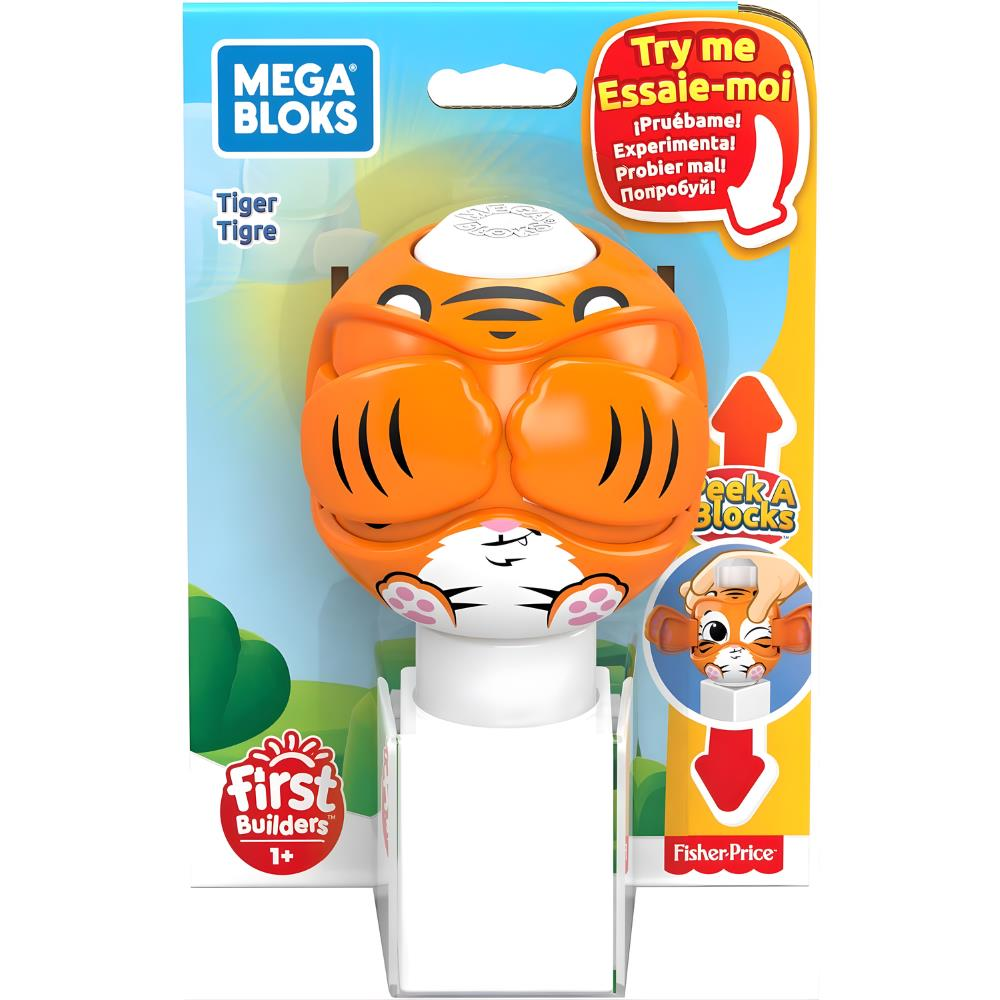 Mega Bloks Peek a Bloks Kaplan Seti