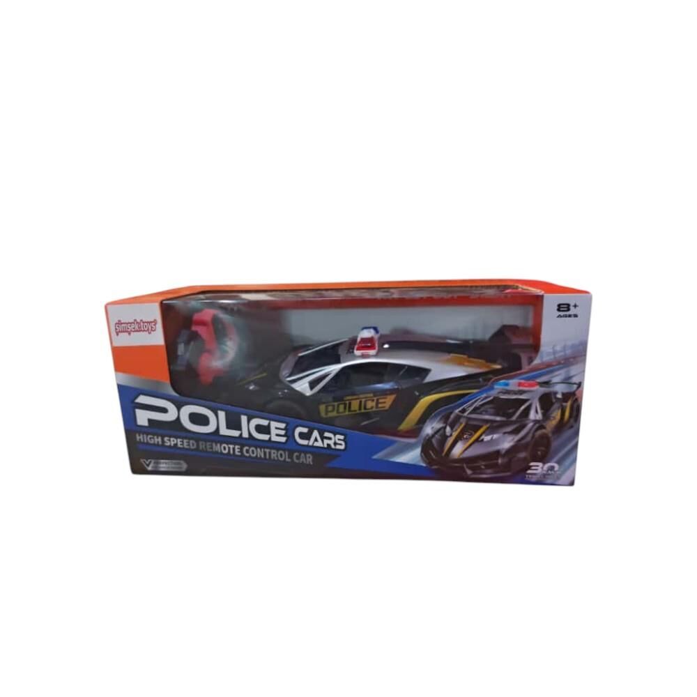 1:18 Şarjlı Uzaktan Kumandalı Işıklı Hızlı Polis Arabası