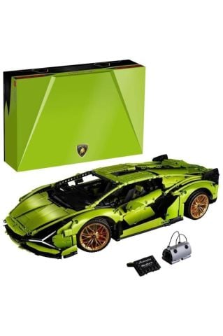 LEGO ® Technic Lamborghini Sián FKP 37 (42115) -Yetişkinler İçin Koleksiyonluk Yapım Seti(3696 Parça)
