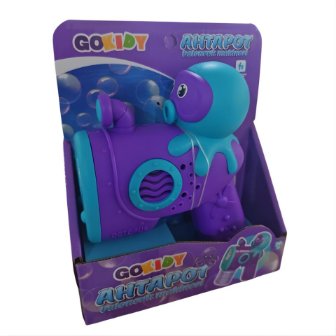 Gokidy Ahtapot Baloncuk Makinası Işıklı