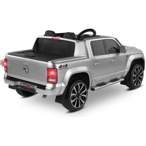 441A Quatro 4x4 2x12 V 9AH Uzaktan Kumandalı Akülü Gri Metalik