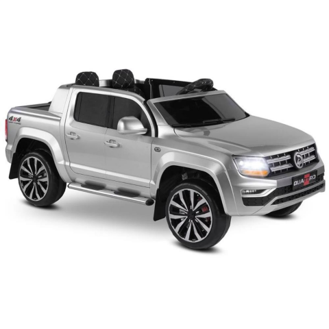 441A Quatro 4x4 2x12 V 9AH Uzaktan Kumandalı Akülü Gri Metalik