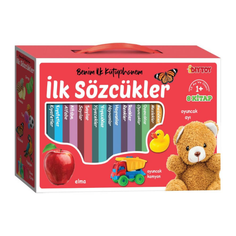 İlk Kütüphanem İlk Sözcükler 8'li Kitap Seti