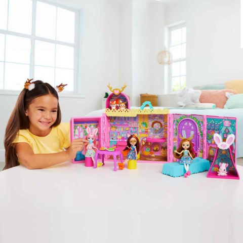 Enchantimals Dostların Eğlenceli Evi Oyun Seti HXL53
