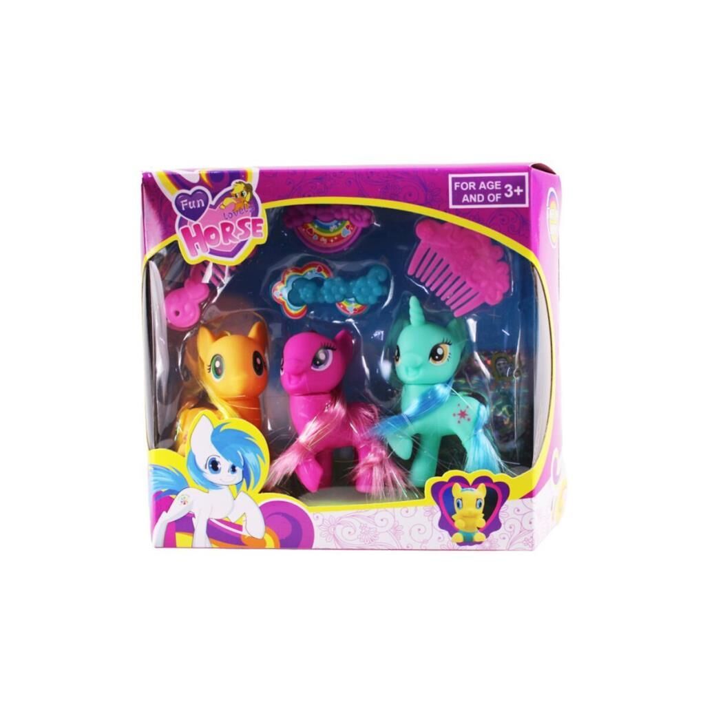 Kutulu 3 Lü Pony Set