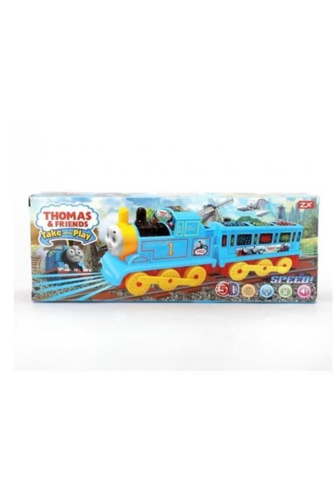 Kutulu Işıklı Müzikli Tren ZX279