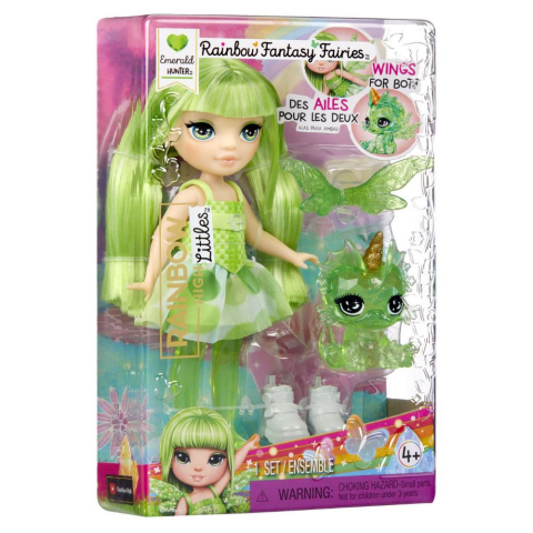 Rainbow High Littles Gökkuşağı Perisi Bebekleri Emerald Hunter