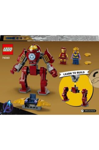 LEGO ® Marvel Iron Man Hulkbuster Thanos’a Karşı 76263 – 4 Yaş ve Üzeri Yapım Seti (66 Parça)