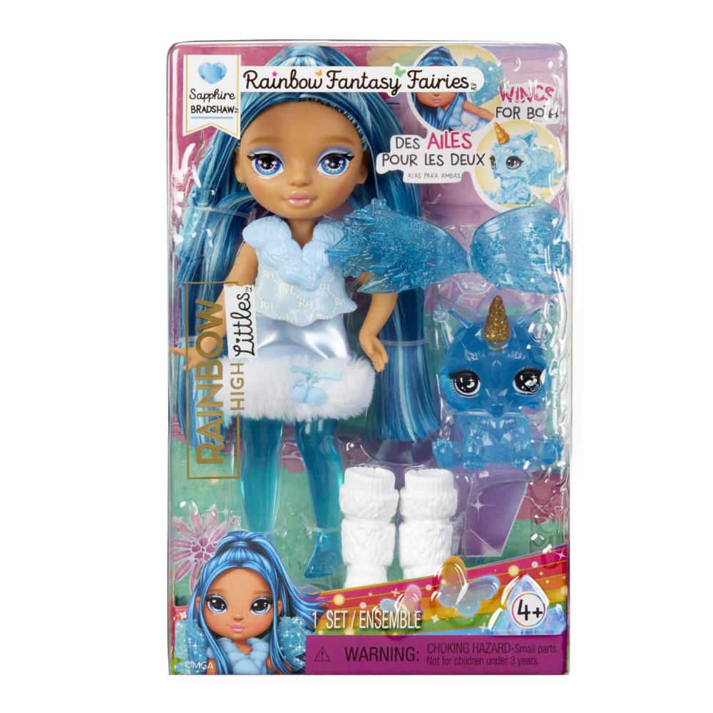 Rainbow High Littles Gökkuşağı Perisi Bebekleri Sapphire Bradshaw