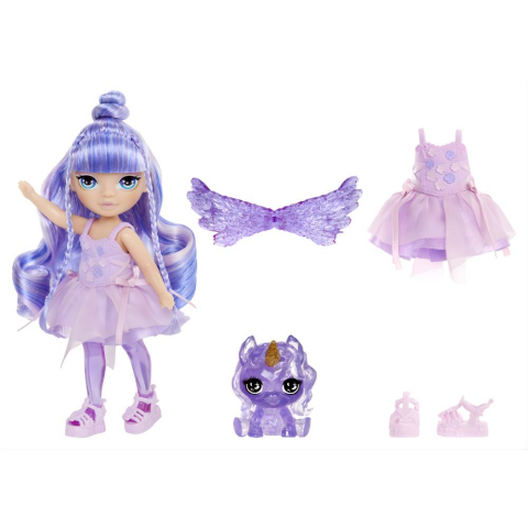 Rainbow High Littles Gökkuşağı Perisi Bebekleri Amethyst Willow