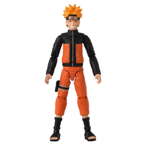 Bandai 16 cm Anime Heroes Naruto Uzumaki Figür ve Aksesuar Seti
