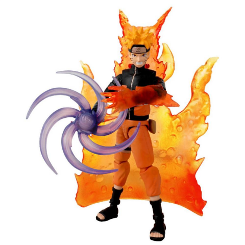 Bandai 16 cm Anime Heroes Naruto Uzumaki Figür ve Aksesuar Seti