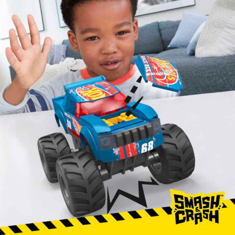 MEGA Hot Wheels Smash N Crash Monster Truck HMM49