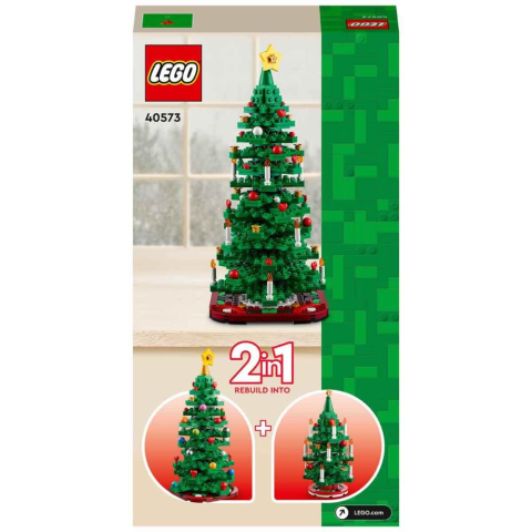 LEGO Yılbaşı Ağacı 40573 – 12 Yaş ve Üzeri Çocuklar için Koleksiyonluk Yılbaşı Süsü Oyuncak Yapım Seti (784 Parça)