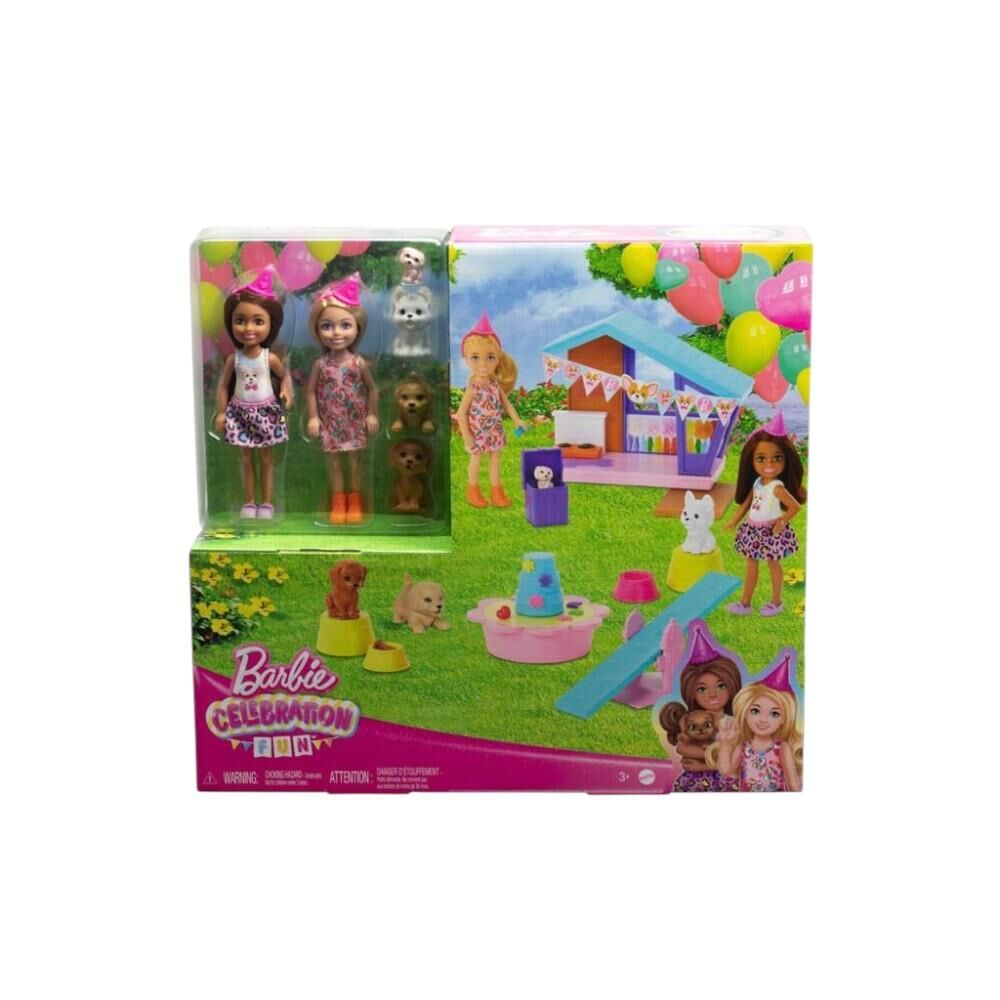 Barbie Chelsea Köpekçiğin Doğum Günü Oyun Seti HJY88