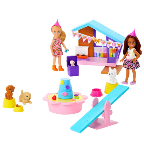 Barbie Chelsea Köpekçiğin Doğum Günü Oyun Seti HJY88