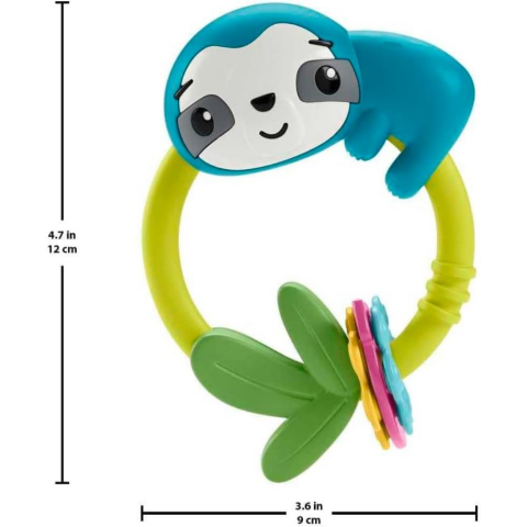 Fisher Price Eğlenceli Dostlar Makaralı Tembel Hayvan Hjw11