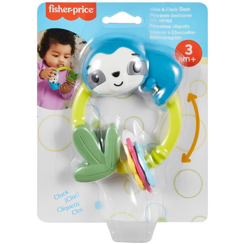Fisher Price Eğlenceli Dostlar Makaralı Tembel Hayvan Hjw11