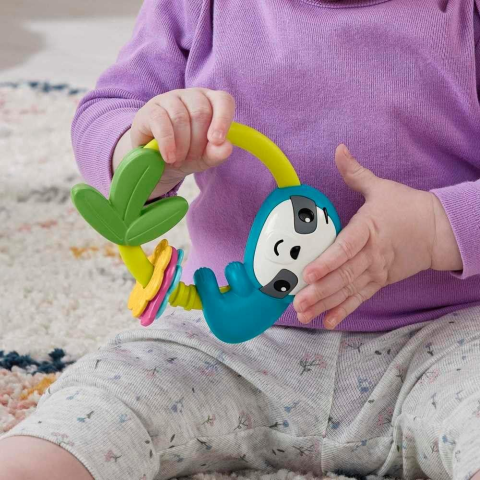 Fisher Price Eğlenceli Dostlar Makaralı Tembel Hayvan Hjw11