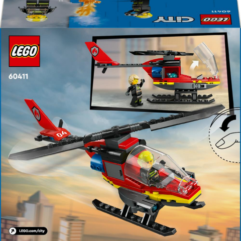 LEGO® City İtfaiye Kurtarma Helikopteri 60411