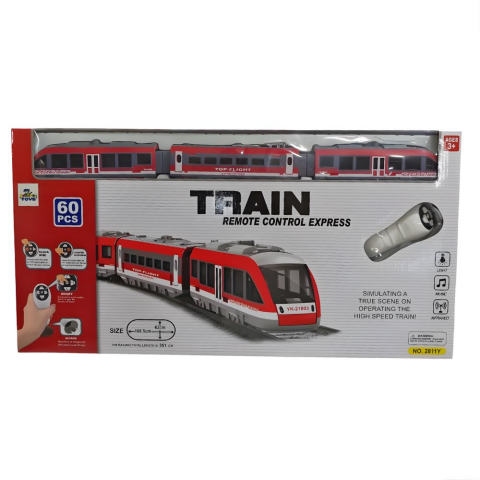 Uzaktan Kumandalı 60 Parça Tren