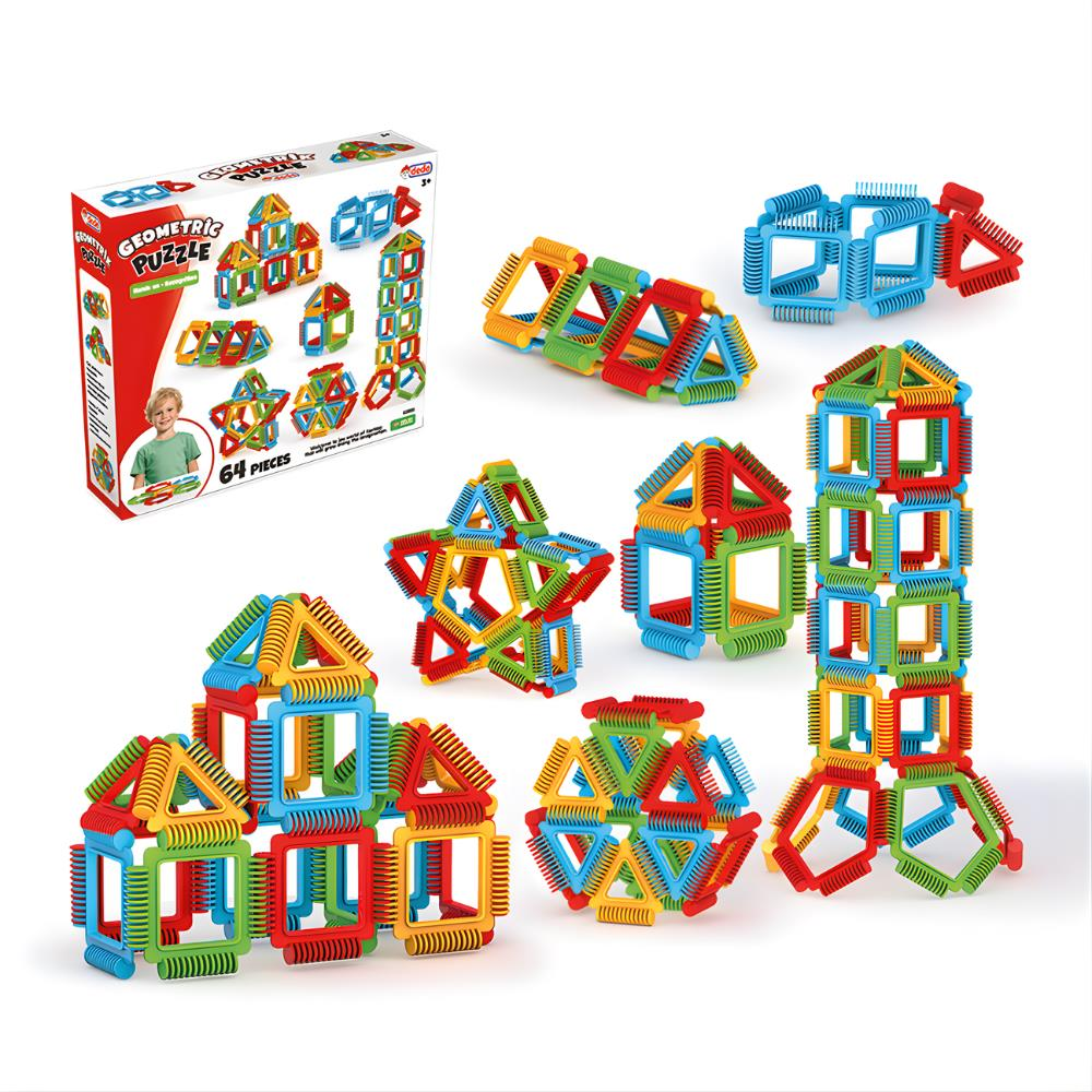 Geometrik Puzzle 64 Parça