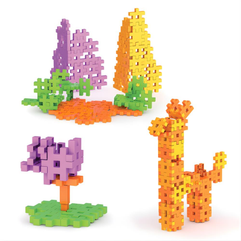 Fun Fun Puzzle 128 Parça Kız Erkek Yapı Oyuncakları Yeni Nesil Tasarım Oyuncakları