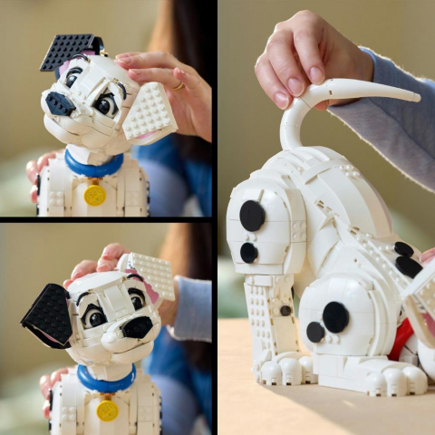 LEGO® ǀ Disney 101 Dalmaçyalı Köpek Yavrusu Yetişkinler için Nostaljik Hediye Fikri 43269