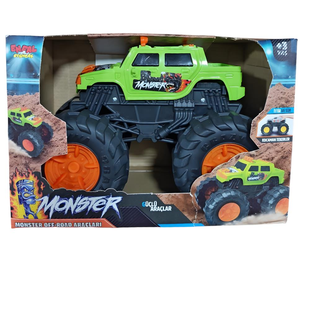 Monster Güçlü Araçlar Açık Kasa