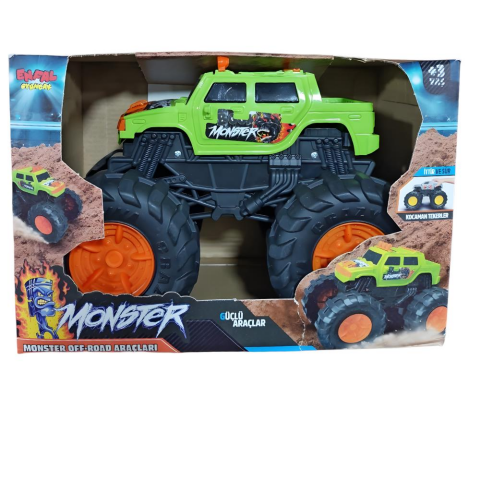 Monster Güçlü Araçlar Açık Kasa