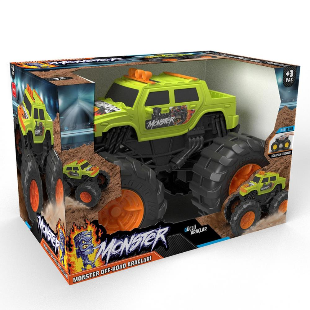 Monster Güçlü Araçlar Açık Kasa