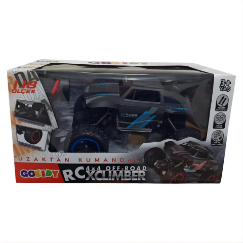 1:18 Uzaktan Kumandalı Duvara Tırmanan Araba